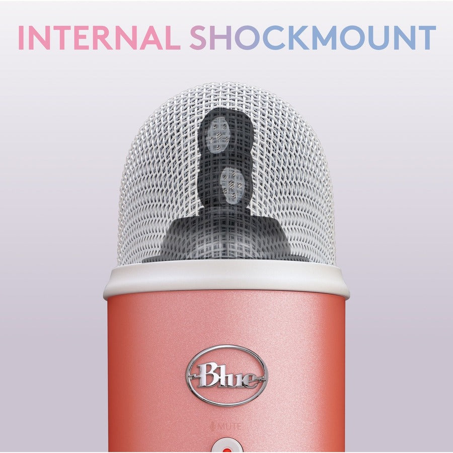 Logitech  Blue Mic Yeti Pink Dawn Coll