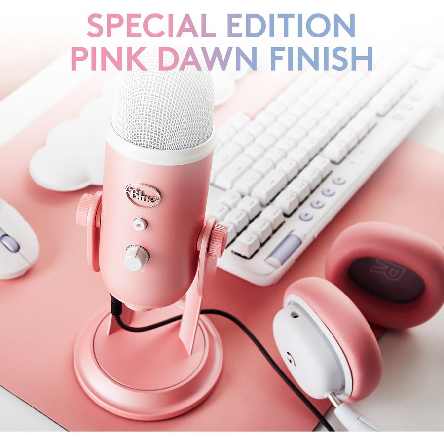 Logitech  Blue Mic Yeti Pink Dawn Coll
